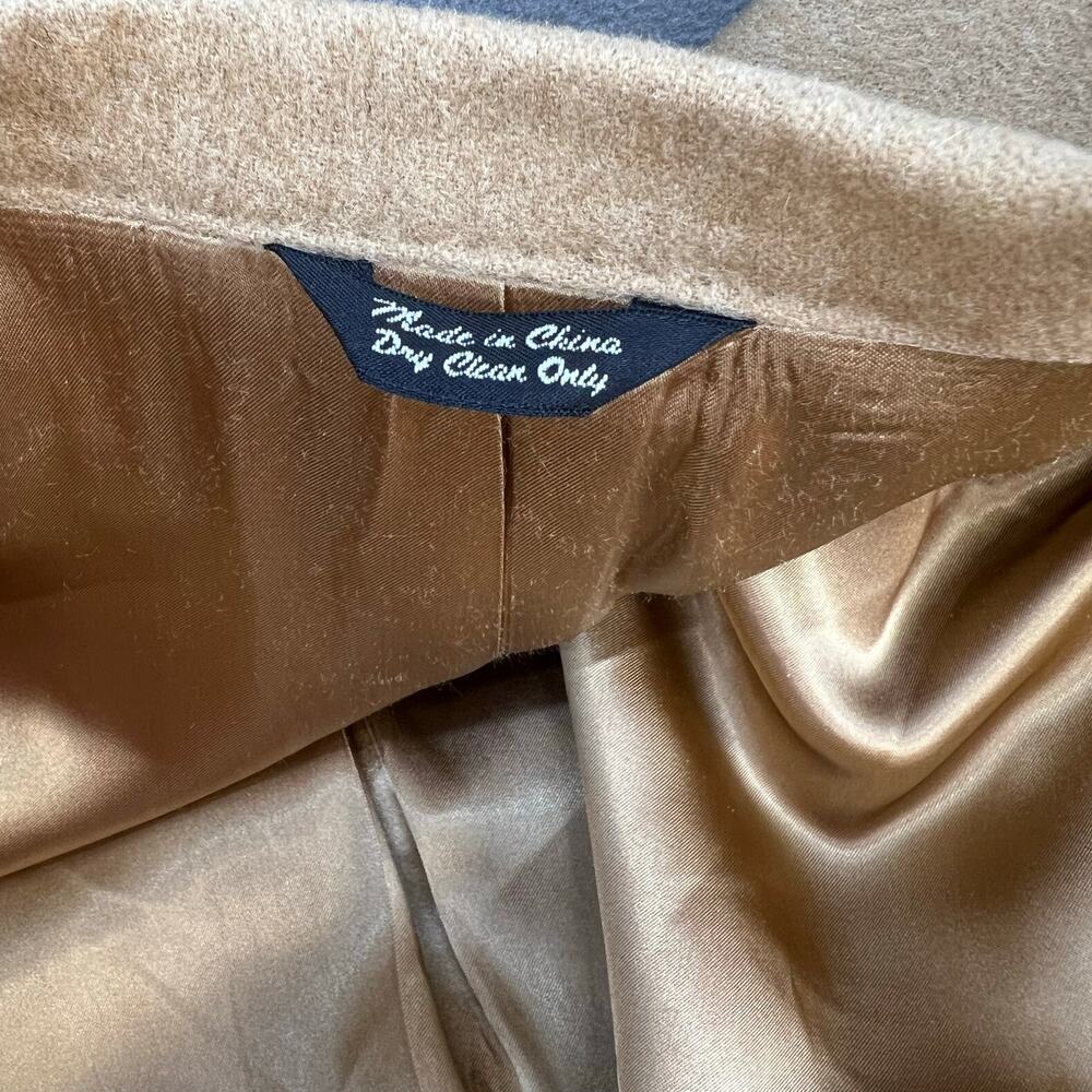 Bill Blass Blazer Men's Size M 40S Tan 100% Camel Hair Beige Lined Business Wear - Picture 8 of 13